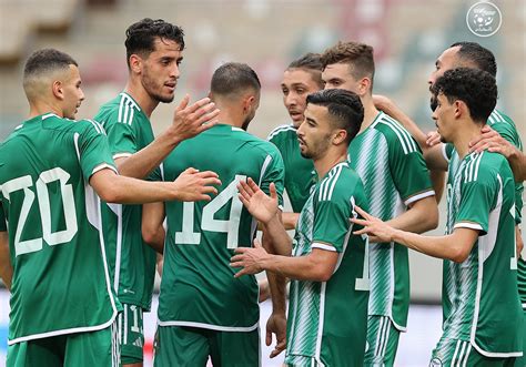 مباراة الجزائر القادمة الودية